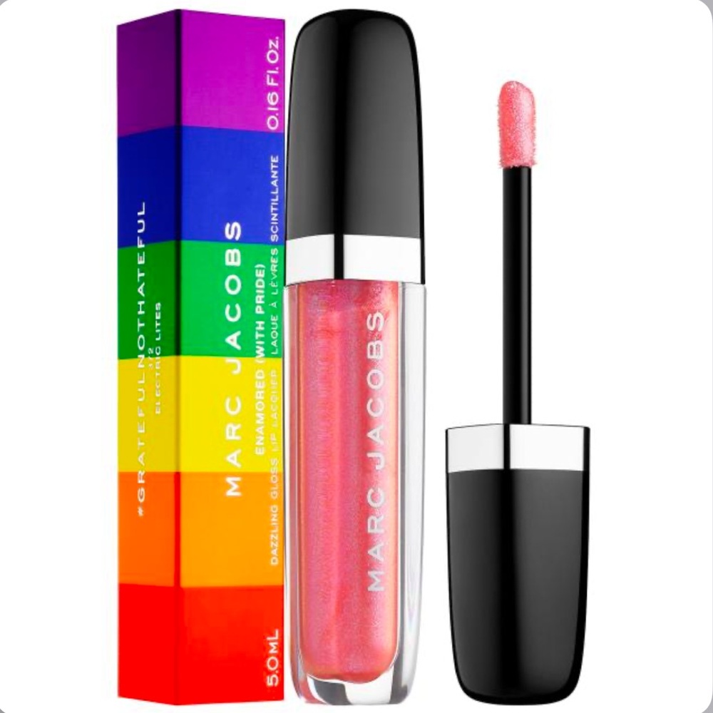 Marc Jacobs Beauty Enamored Hydrating Lip Gloss Stick Shade Coming Out